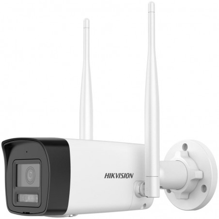 Caméra Bullet WI-FI Sans fil Hikvision 4MP Hybrid light, Two ways audio, Carte Hikvision DS-2CV1043G2-LIDWF