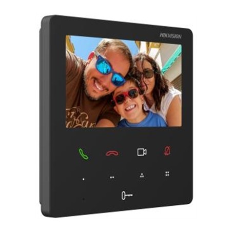 Moniteur IP avec Écran 7”, Audio Bidirectionnel et Gestion Porte DS-KH6110-WE1 Hikvision