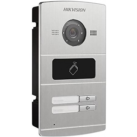 Platine de rue 2 boutons Hikvision DS-KV8202-IM